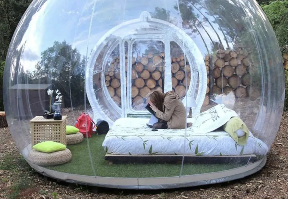 inflatable tent looks like bubble